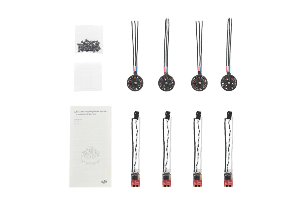 Силовая установка DJI Snail на 4 ротора (моторы, регуляторы) Силовая установка DJI Snail на 4 ротора (моторы